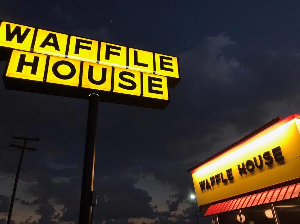 Waffle House is (almost) always open. / <a href='https://www.facebook.com/WaffleHouse/'>Waffle House Facebook</a>