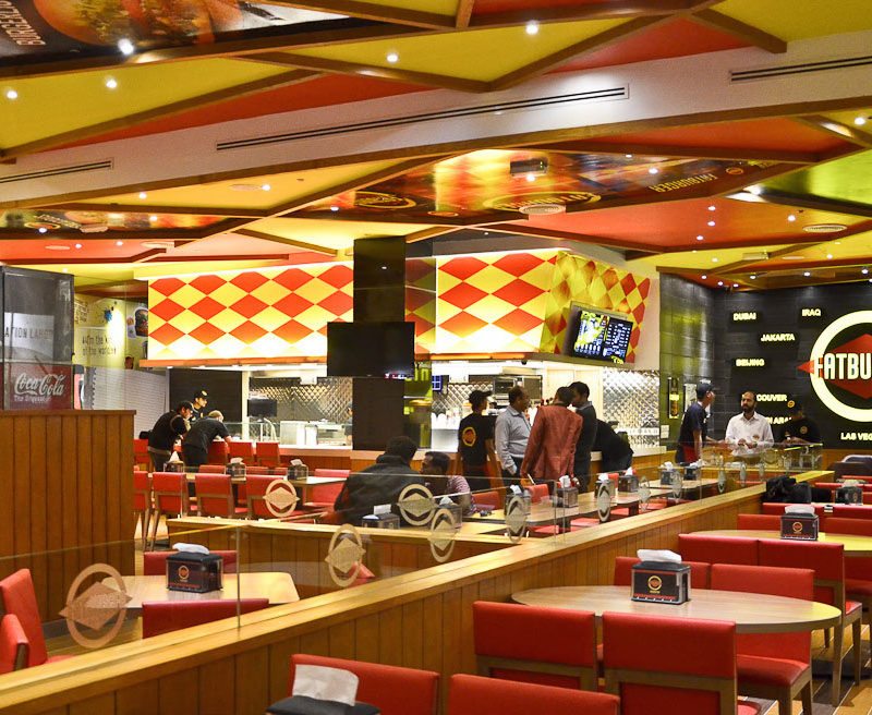 A Fatburger restaurant in Karachi, Pakistan. The southern California burger chain is one of many brands pushing into Pakistan as incomes grow. / <a href='https://www.fatburger.com/locations/karachi'>Fatburger</a>