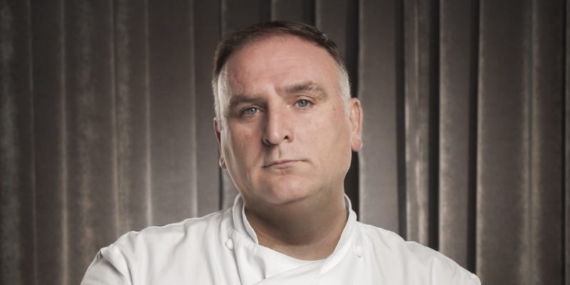 Chef José Andrés and team prepare paella in Puerto Rico. / <a href='https://www.facebook.com/WorldCentralKitchen/photos/pcb.1554506644592420/1554505924592492/?type=3&theater'>World Central Kitchen Facebook</a>