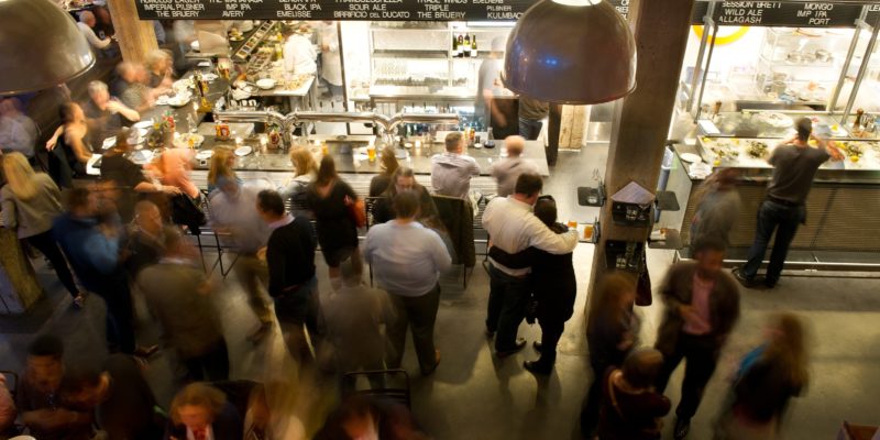 Reserve is currently in 800 restaurants nationwide (including Boston's Row 34, above) but expect that number to grow quickly as a new COO steps into his role. / Row 34