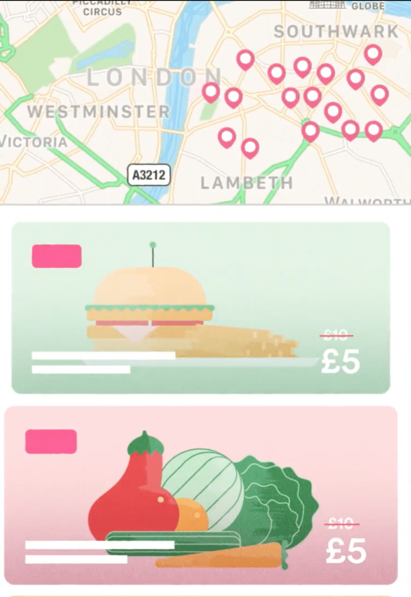A promotional video for the Karma app explains how users can get cheaper meals. / Karma