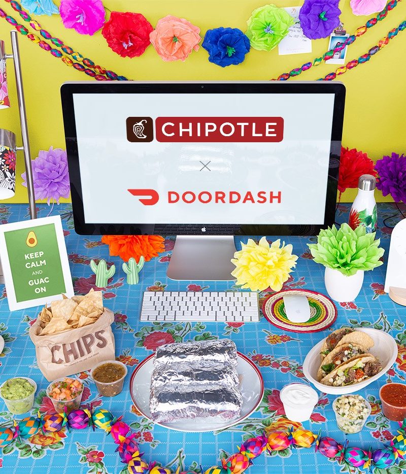DoorDash is offering free Chipotle delivery this week. 