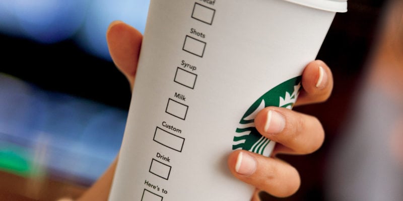 Prices for drip coffee at Starbucks went up this week. / Starbucks. 