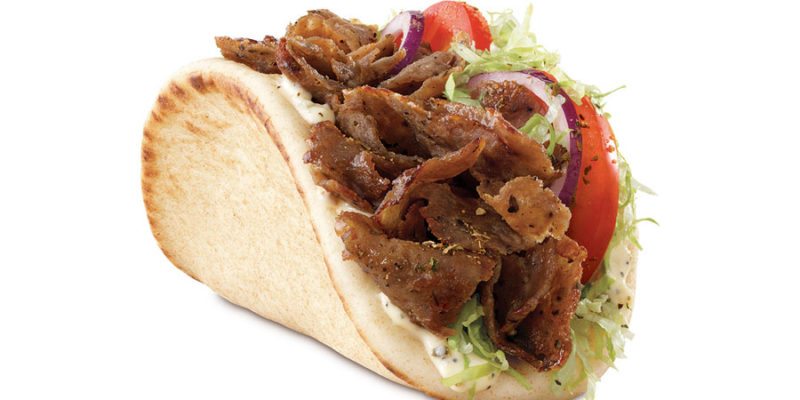 A gyro from Arby's with 