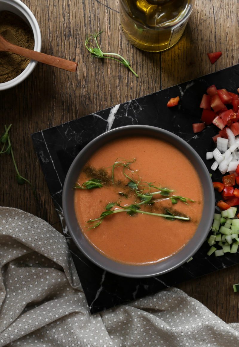 Gazpacho is a Spanish classic that also fits within Teresa Carles' food philosophy. - Teresa Carles / Facebook