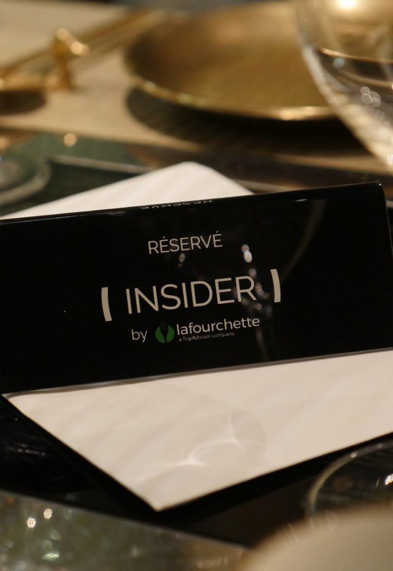 A reserved table at a restaurant through LaFourchette. / TheFork's Facebook page