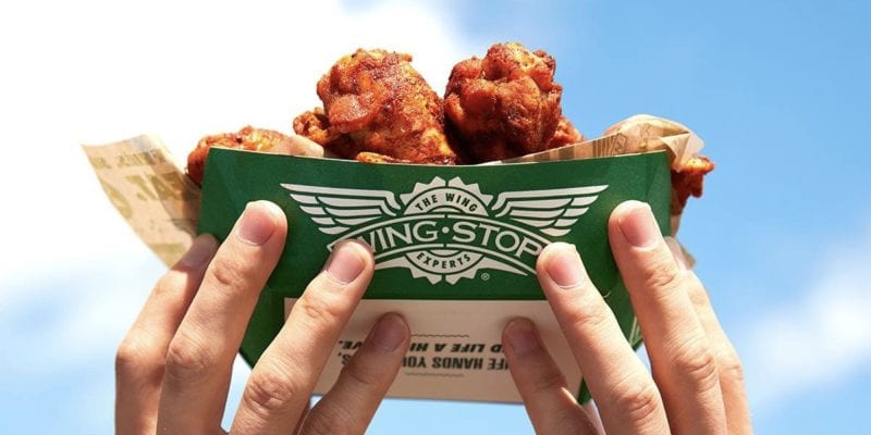 The chicken wing-centric chain Wingstop has doubters who are also fans of the company's performance. / Wingstop