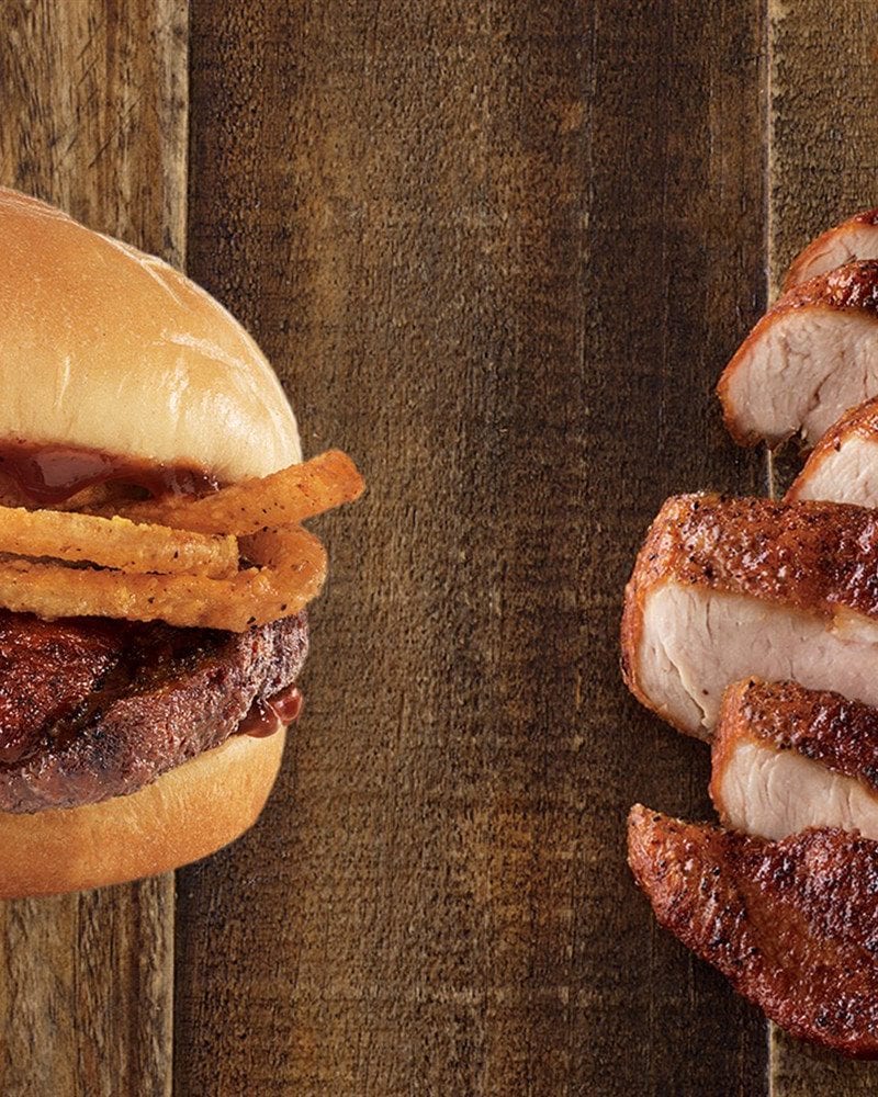 The limited-time duck sandwich at Arby's. / Arby's