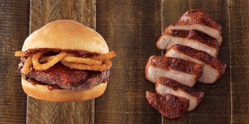 The limited-time duck sandwich at Arby's. / Arby's