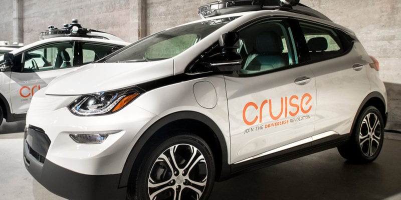 The General Motors-backed Cruise Automation will begin piloting driverless delivery in the San Francisco market early 2019. - Noah Berger / Cruise Automation