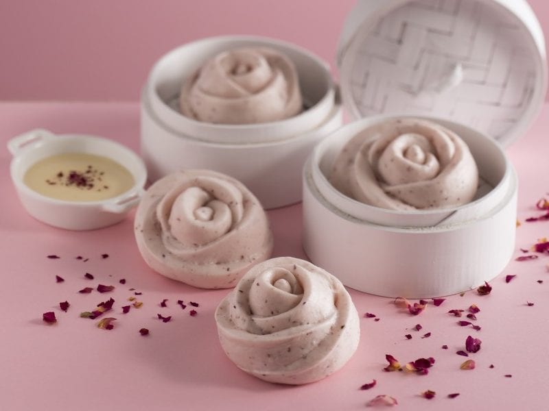 Steamed Rose Floret Buns from Hong Kong's Social Place / Social Place